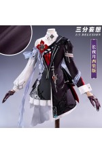 1/3 Delusion Honkai Star Rail Evernight March 7th Black Cosplay Costume